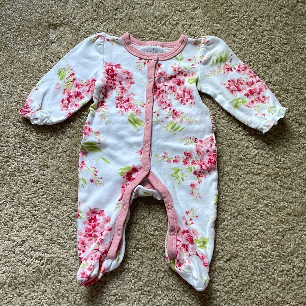 Floral Baby Onesie